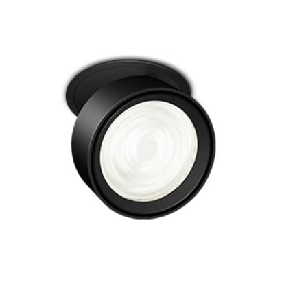 ALEDO, встраиваемый акцентный диммируемый светильник SONIC 110, чёрный