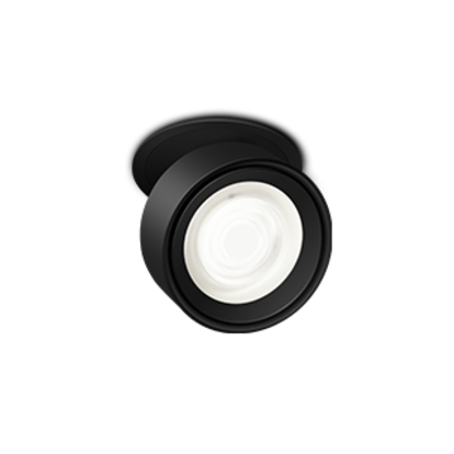 ALEDO, встраиваемый акцентный диммируемый светильник SONIC 93, чёрный