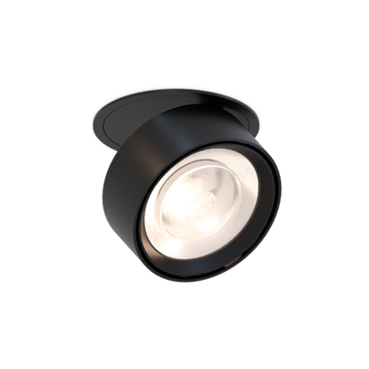 ALEDO, встраиваемый акцентный диммируемый светильник SONIC 110, чёрный