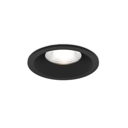 ALEDO, встраиваемый акцентный диммируемый светильник DOME, чёрный